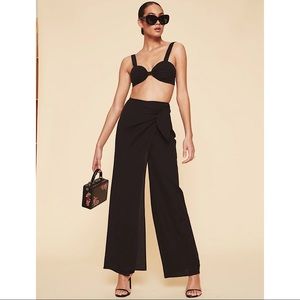 LPA Black Crop Top and Pants